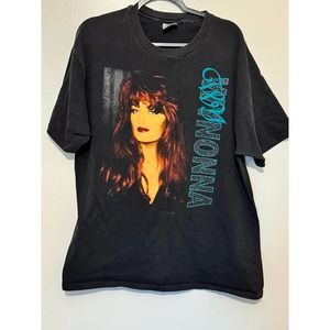 Wynonna  93 Short Sleeve Graphic T Shirt Black Size Large B